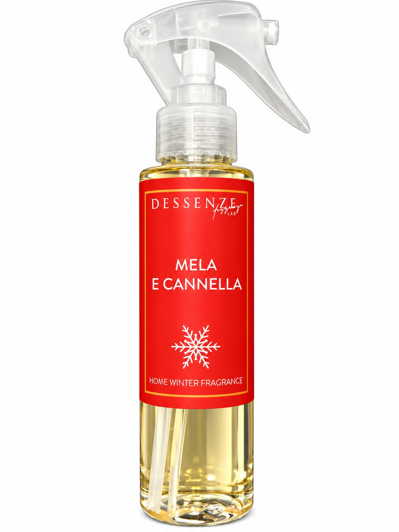 DESSENZE Parfum pour Sapin de Noël Christmas Spray Pomme et Cannelle 100 ml – Spray Parfumé de Noël