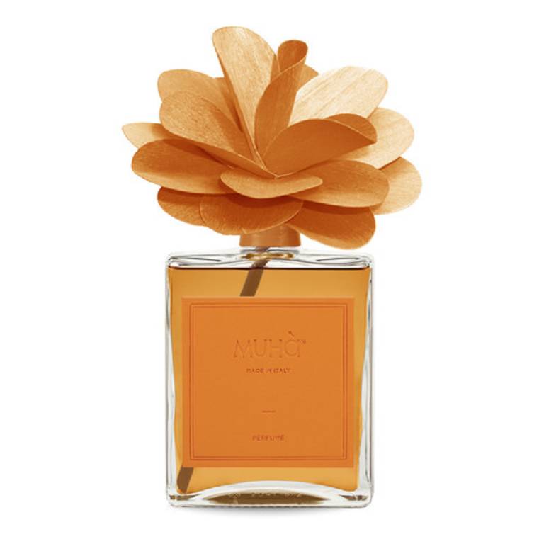 Muhà Diffuseur de parfum Fleur Camélia Cèdre et Bergamote 500 ml