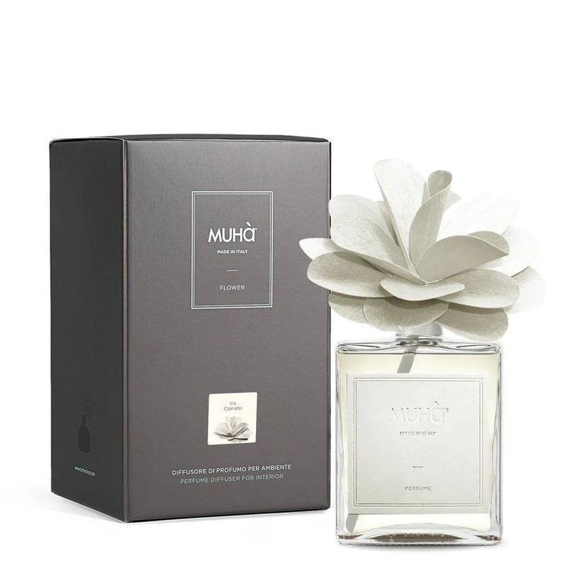 Muhà Diffuseur de Parfum Fleur Camélia Iris Poudré 500 ml