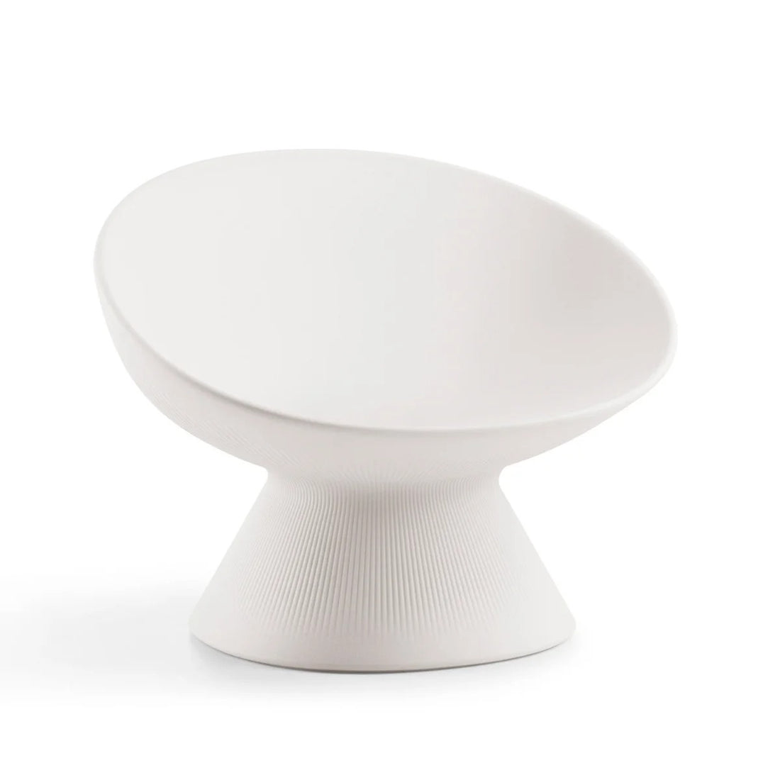Plust Fade Relax Fauteuil Blanc Pierre Polyéthylène