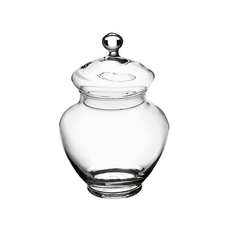 a l e import a l e import bomboniera portaconfetti vetro h 300 mm d 210 mm trasparente