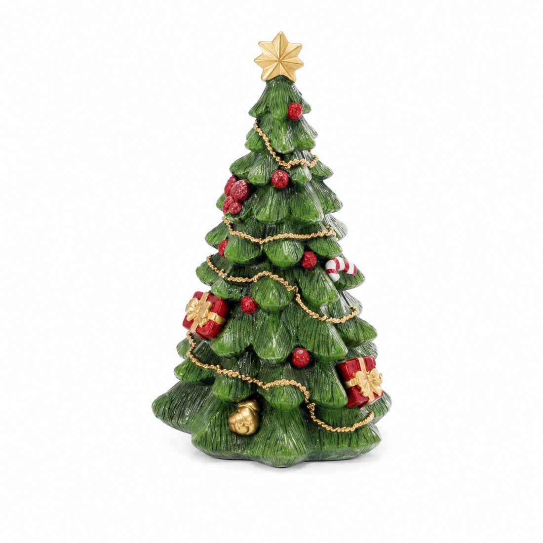 ad trend ad trend albero natalizio decorativo in resina d 12 cm h 21 cm ass 1 pz ean 8057586198678
