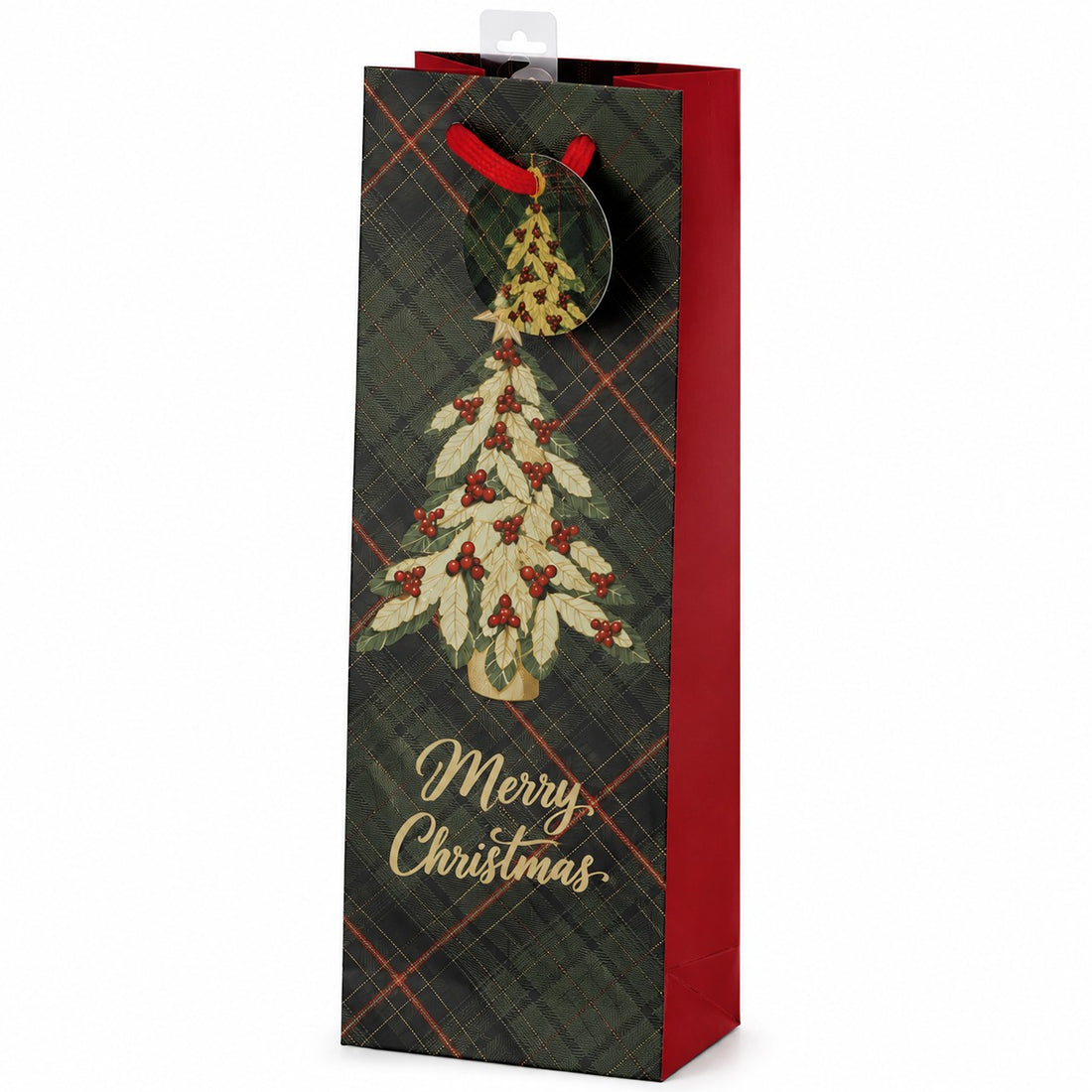 ad trend ad trend borsa portabottiglia in carta stampata ass decoro natalizio 1 pz ean 8057586215573