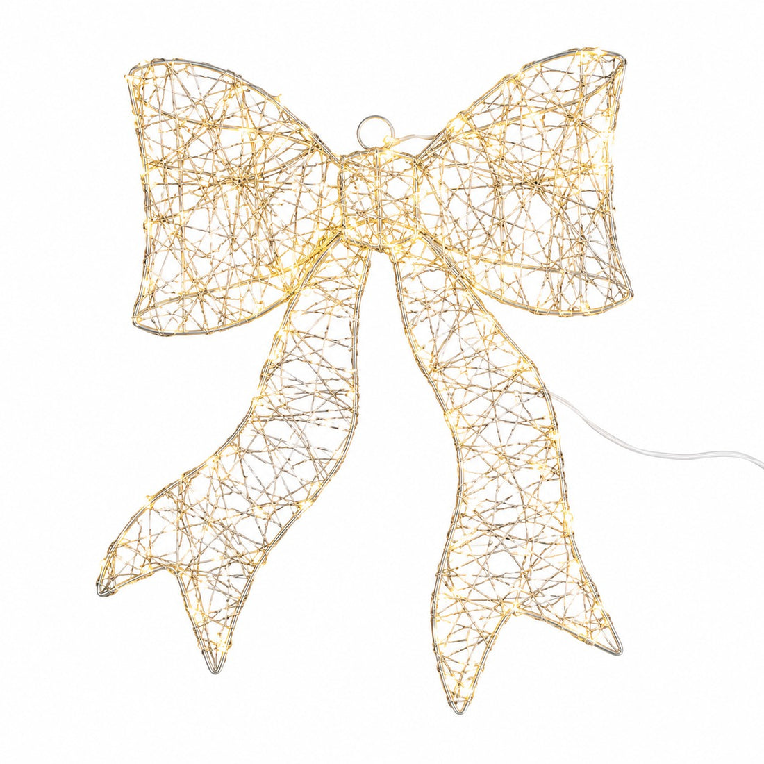 ad trend ad trend fiocco natalizio con 500 led internoesterno 48x54 cm luce calda ean 8057586271111