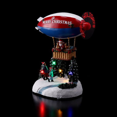 ad trend ad trend paesaggio invernale natalizio con movimento musica e 6 led 19 x 133 x h 265 cm ean 8057586156999