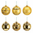 ad trend ad trend set palline di natale vetro oro d 12 cm ass cf 6 pz ean 8057586259683