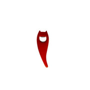 Alessi Ouvre-bouteille Diabolix Rouge en Résine Thermoplastique – Décapsuleur Design Moderne