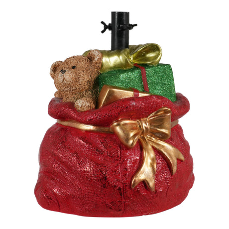 arpimex arpimex base albero di natale sacco regali 38 x 325 x 41 cm gesso rosso oro ean 8018318506017