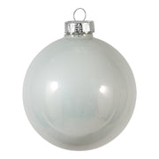 ARPIMEX Coffret de 4 boules de Noël Ø 120 mm, verre blanc