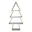 arpimex arpimex display albero di natale 90 x 38 x 104 cm metallo grigio oro ean 8018318528712