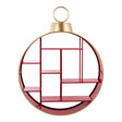 arpimex arpimex display sfera di natale 140 x 30 x 181 cm metallo rosso oro ean 8018318528705