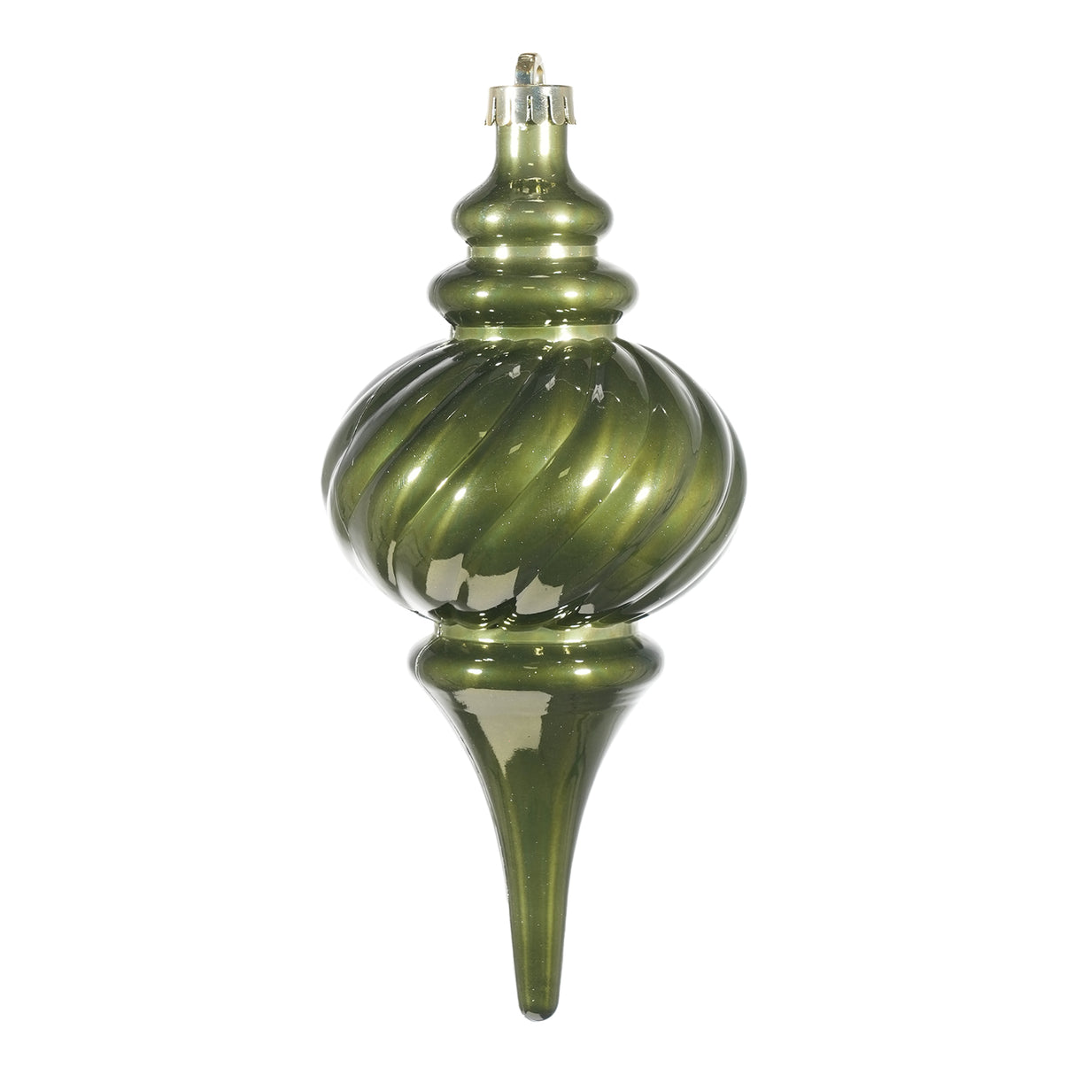 arpimex arpimex ornamento di natale a spirale appuntito 115 x 265 cm plastica verde muschio ean 8018318537356
