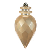 ARPIMEX Ornement de Noël Diamant Pointu 11,5 x 25 cm Plastique Beige