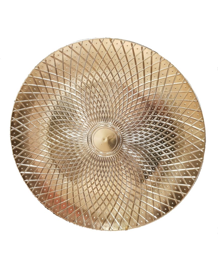 arpimex arpimex piatto natale plastica d 32 cm oro ean 8018318964619