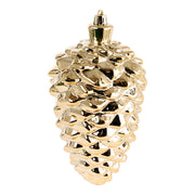 ARPIMEX Pomme de pin de Noël 9 x 17 cm en plastique doré