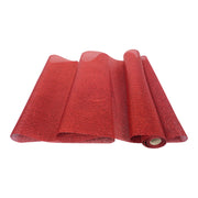 Rouleau de jute de Noël ARPIMEX, hauteur 48 cm, longueur 3,5 ml, rouge