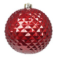 arpimex arpimex sfera di natale con punte d 150 mm plastica rosso ean 8018318536588