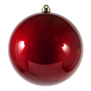ARPIMEX Boule de Noël en plastique rouge, diamètre 200 mm