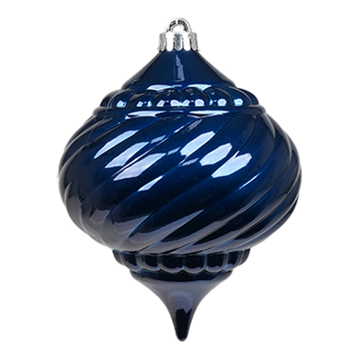 arpimex arpimex sfera goccia rigata di natale d 150 mm plastica blu scuro ean 8018318536281