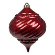 arpimex arpimex sfera goccia rigata di natale d 150 mm plastica rosso ean 8018318536205