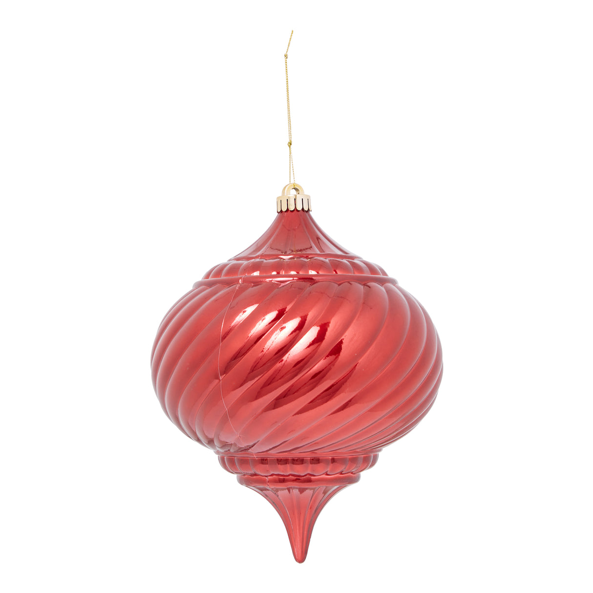 arpimex arpimex sfera goccia rigata di natale d 150 mm plastica rosso ean 8018318906725