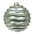 arpimex arpimex sfera rigata di natale d 150 mm plastica verde salvia ean 8018318536045