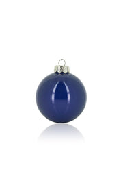 Coffret ARPIMEX 12 Boules de Noël en Verre D 10 Cm Bleu