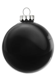 Coffret ARPIMEX 12 boules de Noël en verre D 10 cm Noir