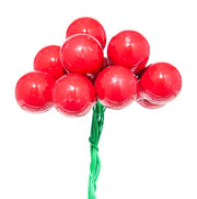 Coffret ARPIMEX 144 mini boules de Noël en verre Ø 20 mm Rouge