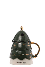 Conteneur pour sapin de Noël ARPIMEX 10 x 10 x 16 cm Vert