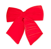 Nœud de Noël ARPIMEX en velours rouge 40 cm