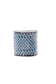 Guirlande de perles de Noël ARPIMEX D 6 mm L 10 m Plastique bleu