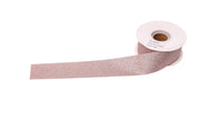 Ruban décoratif de Noël pailleté ARPIMEX H 4 cm L 20 m Rose