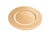 Assiette en plastique ARPIMEX D 38 cm Or