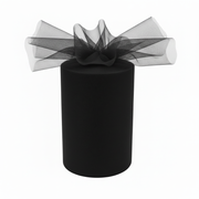 ARPIMEX Rouleau de tulle noir H 12,5 cm 100 m