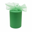 Tulle semi-trasparente per bomboniere, decorazioni e fai da te. ARPIMEX rotolo verde H 12,5 cm × 100 mt, rete fine, no sfilacciatura ean 8018318236549