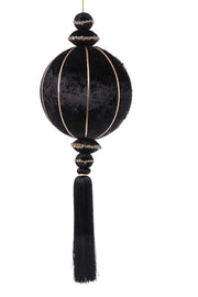 Boule de Noël ARPIMEX avec décoration 18 x 18 x 55 cm Noir