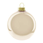 Boule de Noël simple ARPIMEX D 150 mm Verre Beige