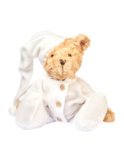 Peluche ARPIMEX avec pyjama de Noël 23 cm Blanc