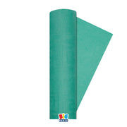 Nappe de fête grande taille en papier damassé 1,20 x 5 m Vert