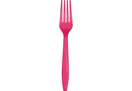 immagine-1-bigiemme-forchetta-plastica-h-18-cm-fuxia-magenta-24-pz-ean-073525183046