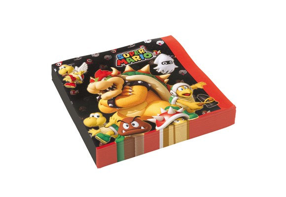 immagine-1-bigiemme-tovagliolo-super-mario-33-x-33-cm-20-pz-ean-013051695538