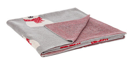 bizzotto bizzotto coperta di natale editha orso 130 x 170 cm rosso bianco ean 8051836632080