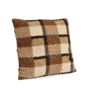 Coussin de Noël Bizzotto Laurence Quadri 45 x 45 cm Marron