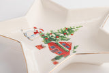 bizzotto bizzotto piatto decorativo di natale lovable stella 18 x 17 x 38 cm bianco ean 8051836752764