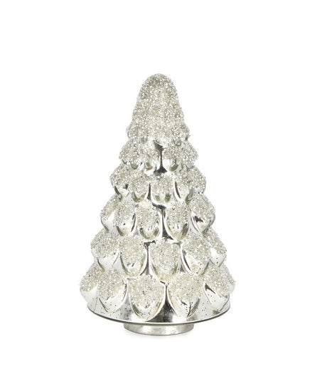 bizzotto bizzotto pino di natale twinkle h 225 cm d 14 cm vetro argento ean 8051836698888