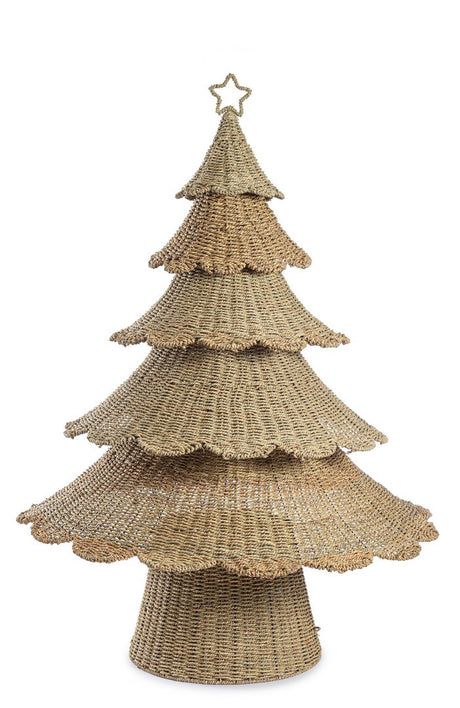 bizzotto bizzotto pino di natale yellowstone naturale d 128 cm h 180 cm marrone ean 8051836758414