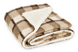 bizzotto bizzotto plaid di natale laurence quadri 130 x 160 cm marrone ean 8051836723344
