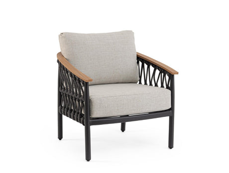 bizzotto bizzotto poltrona fenix con cuscini colore antracite ean 8051836778719