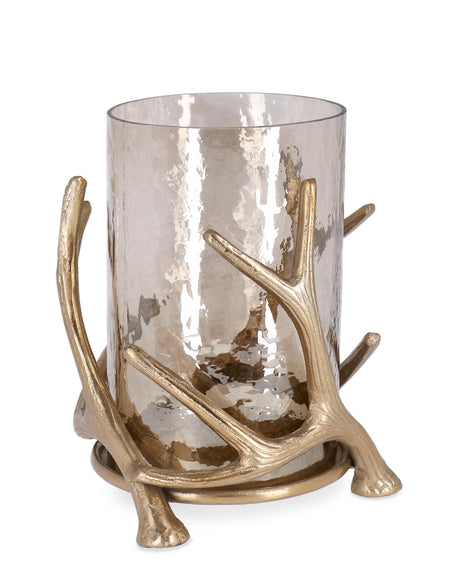 bizzotto bizzotto portacandela di natale sagar h 22 cm d 24 cm oro ean 8051836619531